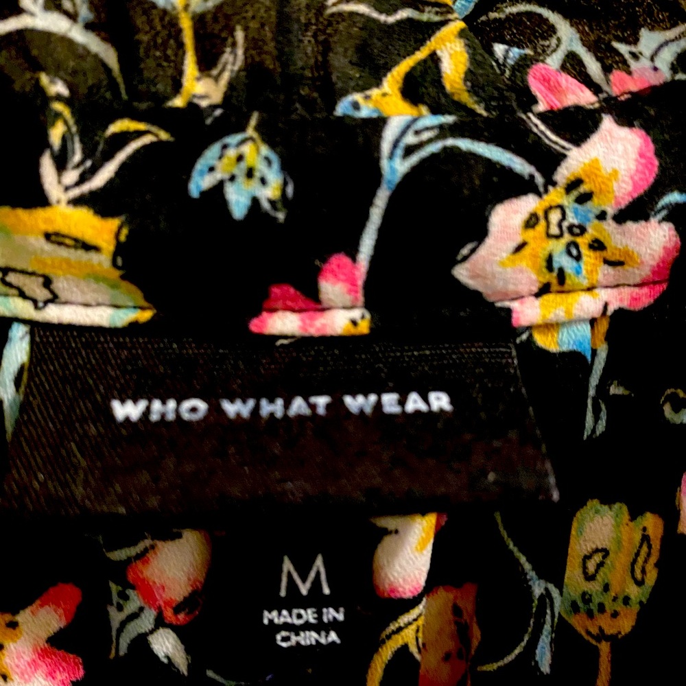 “who, what, where” dress sold at Target